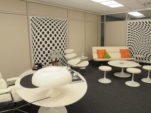 House Beautiful: Rodger Sterling's Office Mad Men